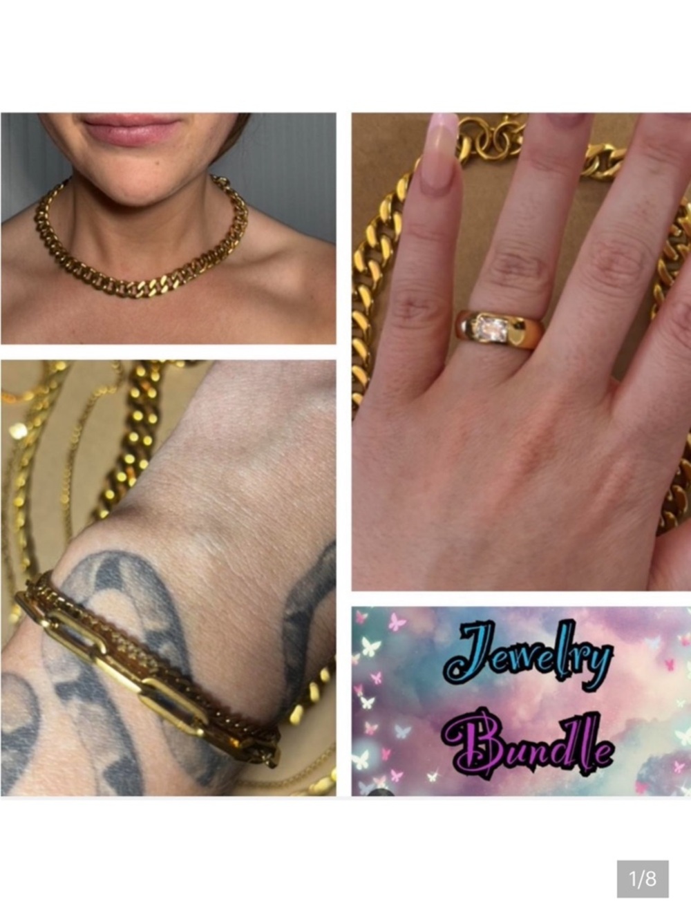 Ellie Vail Gold jewelry Bundle